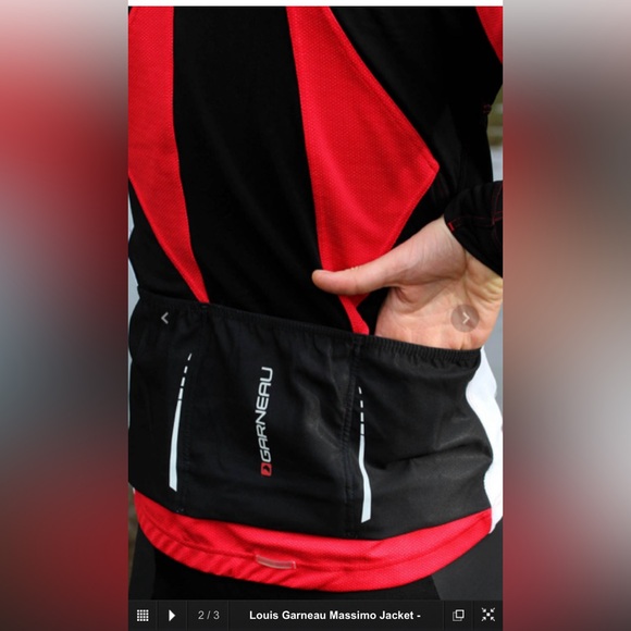 Louis Garneau cycling, running “Massimo” men’s jacket Size XL - Picture 17 of 17